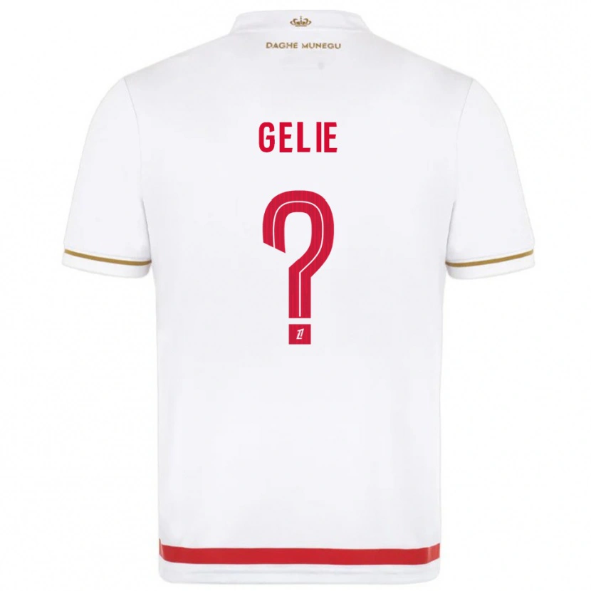Danxen Women Melvyn Gelie #0 Red  White Home Jersey 2025/26 T-Shirt
