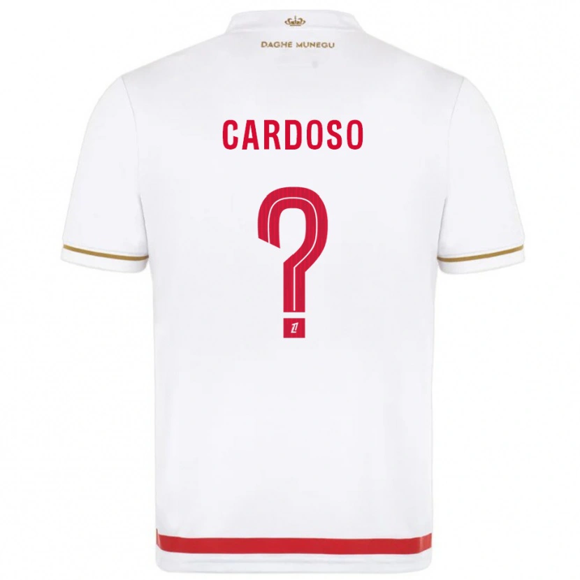 Danxen Women Bruno Cardoso #0 Red  White Home Jersey 2025/26 T-Shirt
