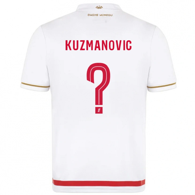 Danxen Women Dejan Kuzmanovic #0 Red  White Home Jersey 2025/26 T-Shirt
