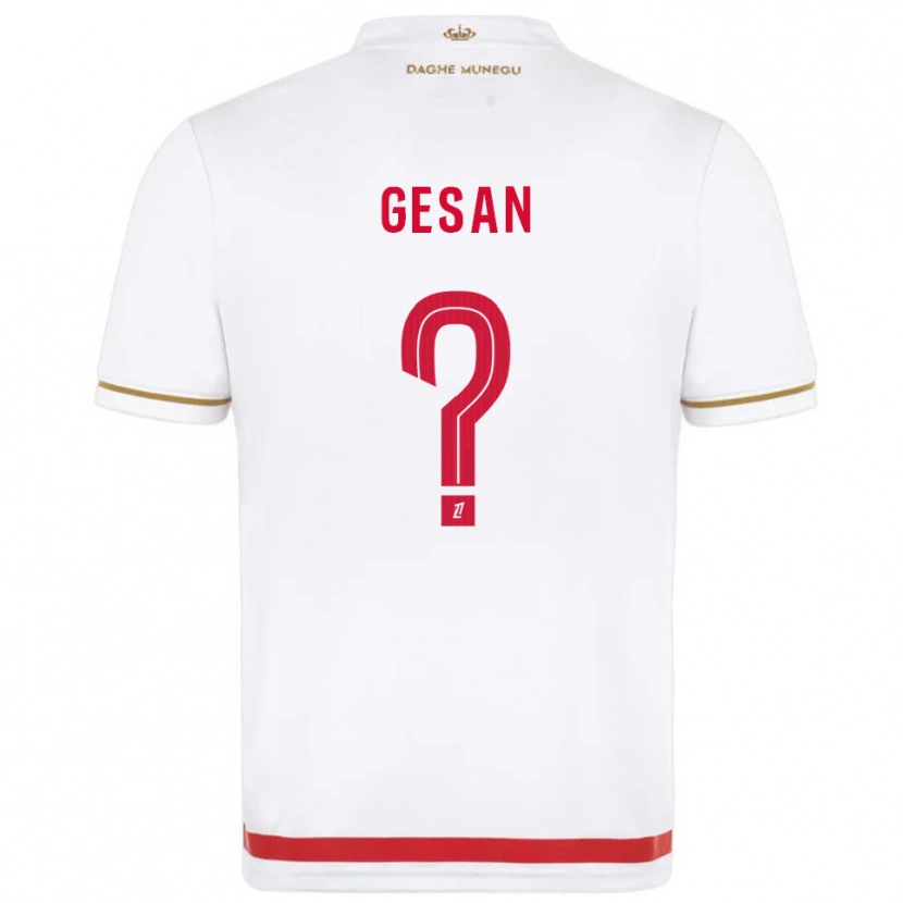 Danxen Women Yannick Gesan #0 Red  White Home Jersey 2025/26 T-Shirt