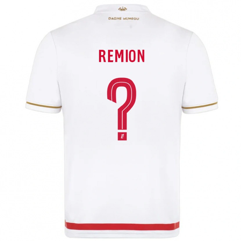 Danxen Women Nathanaël Remion #0 Red  White Home Jersey 2025/26 T-Shirt
