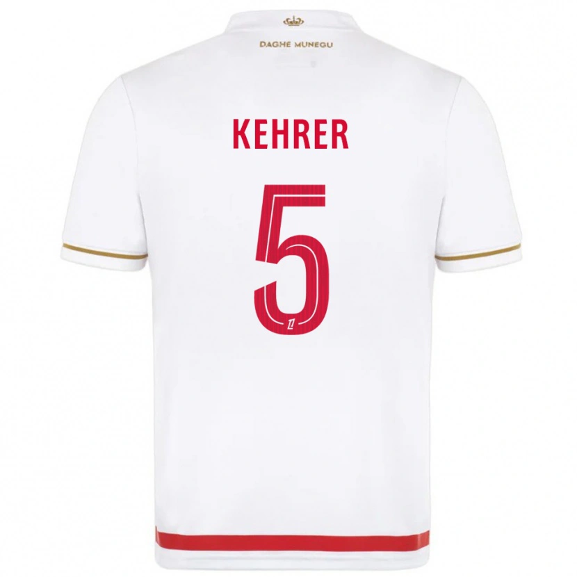Danxen Women Thilo Kehrer #5 Red  White Home Jersey 2025/26 T-Shirt