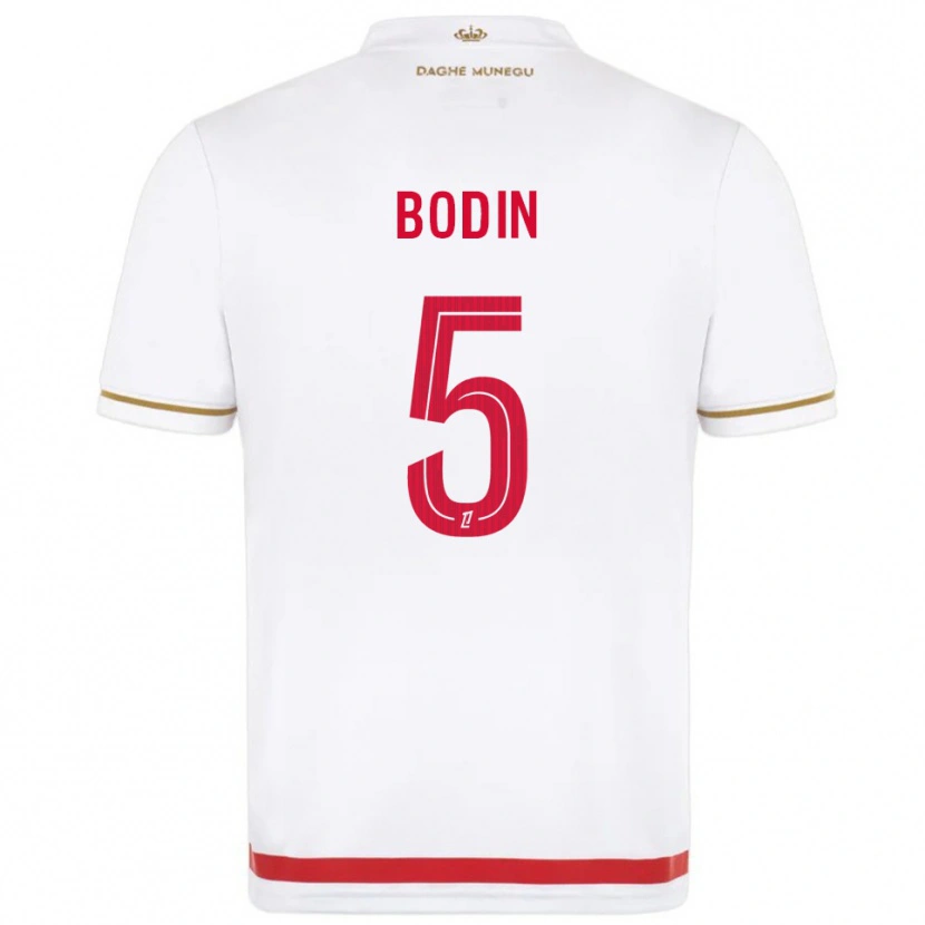 Danxen Women Hugo Bodin #5 Red  White Home Jersey 2025/26 T-Shirt