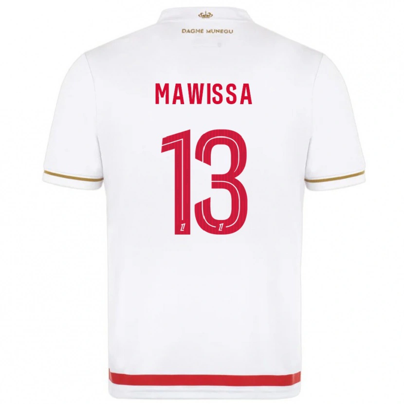 Danxen Women Christian Mawissa #13 Red  White Home Jersey 2025/26 T-Shirt
