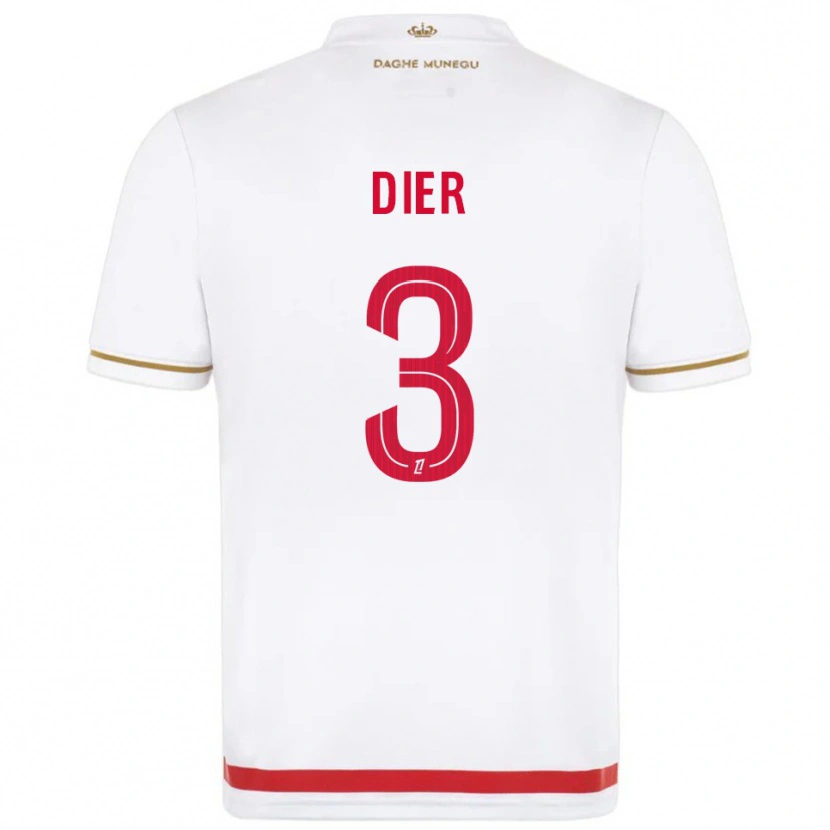 Danxen Women Eric Dier #3 Red  White Home Jersey 2025/26 T-Shirt