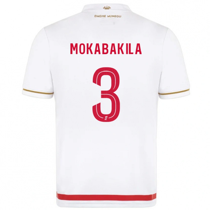 Danxen Women Nick Mokabakila #3 Red  White Home Jersey 2025/26 T-Shirt