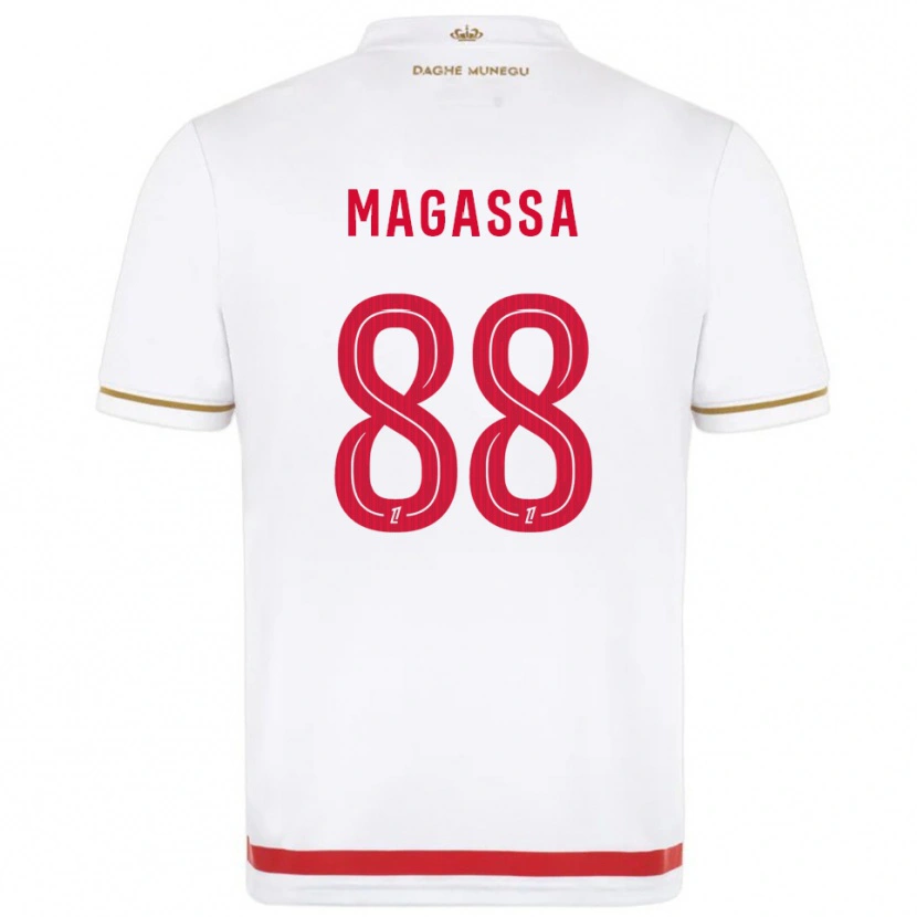 Danxen Women Soungoutou Magassa #88 Red  White Home Jersey 2025/26 T-Shirt