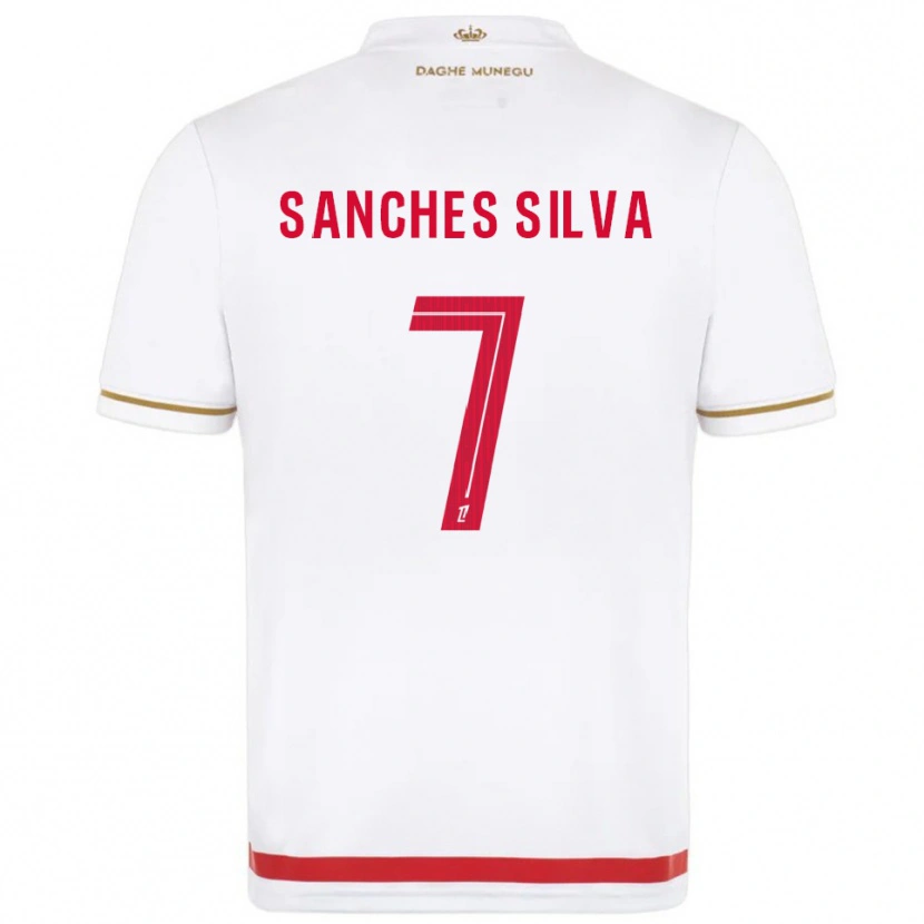 Danxen Women Jordy Sanches Silva #7 Red  White Home Jersey 2025/26 T-Shirt