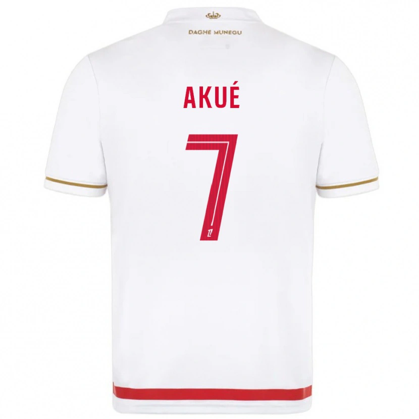 Danxen Women Checkina Akué #7 Red  White Home Jersey 2025/26 T-Shirt