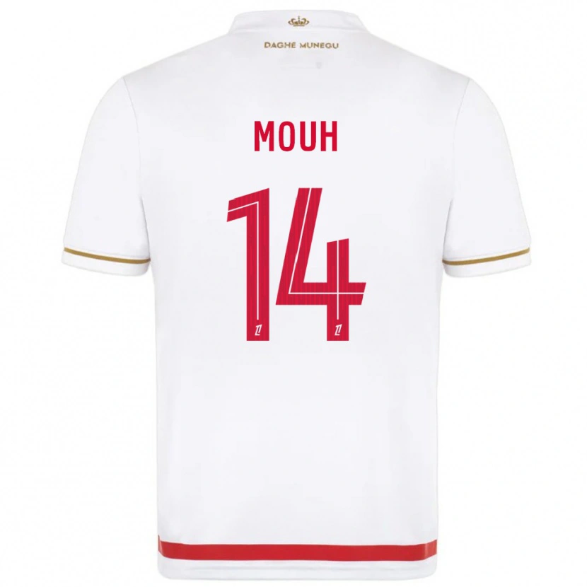 Danxen Women Yasir Mouh #14 Red  White Home Jersey 2025/26 T-Shirt