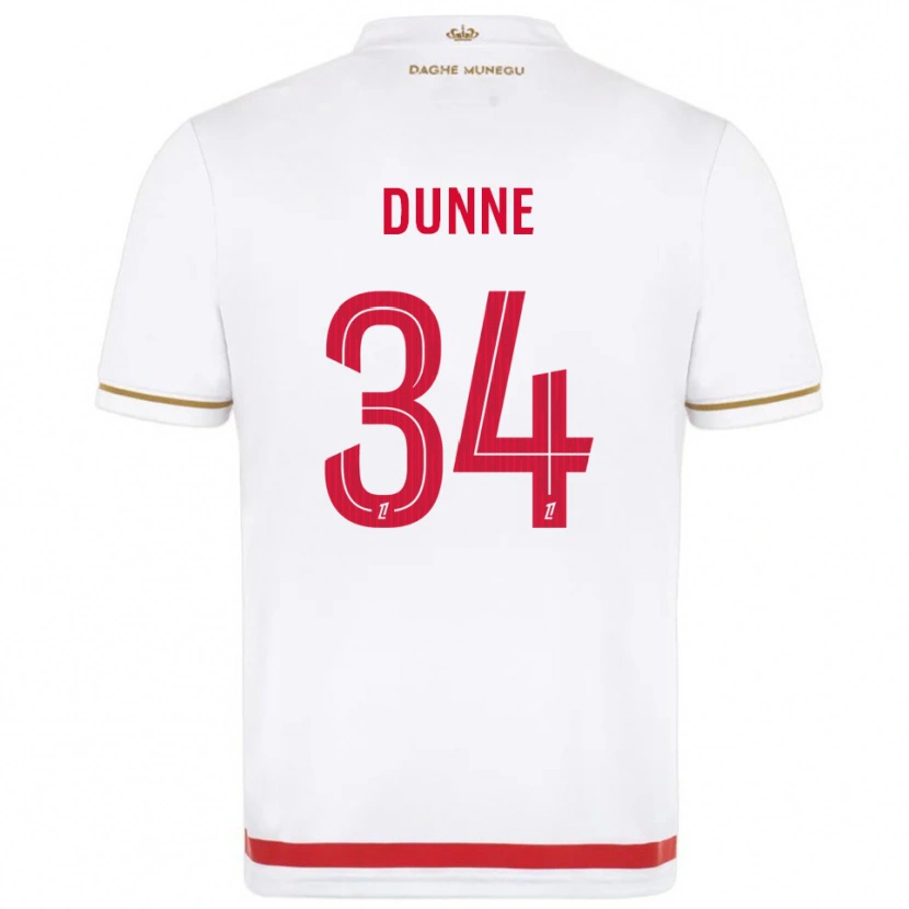 Danxen Women David Dunne #34 Red  White Home Jersey 2025/26 T-Shirt