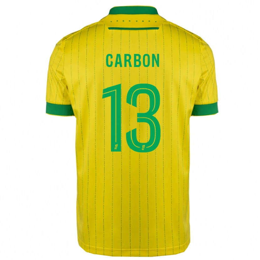Danxen Women Lancelot Carbon #13 Yellow Green Home Jersey 2025/26 T-Shirt