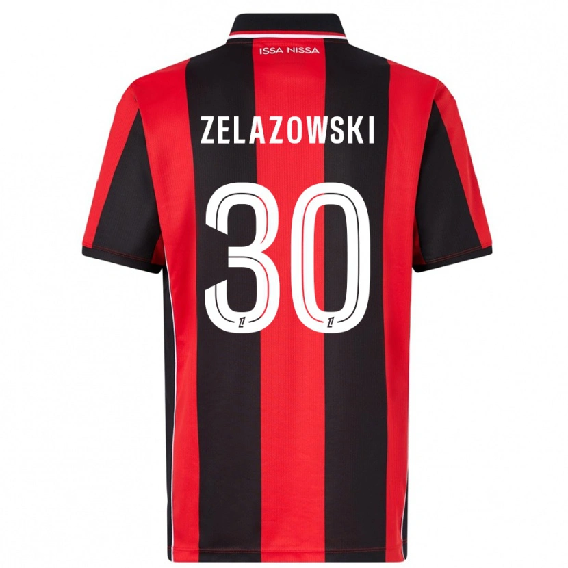 Danxen Women Bartosz Zelazowski #30 Red Black Home Jersey 2025/26 T-Shirt
