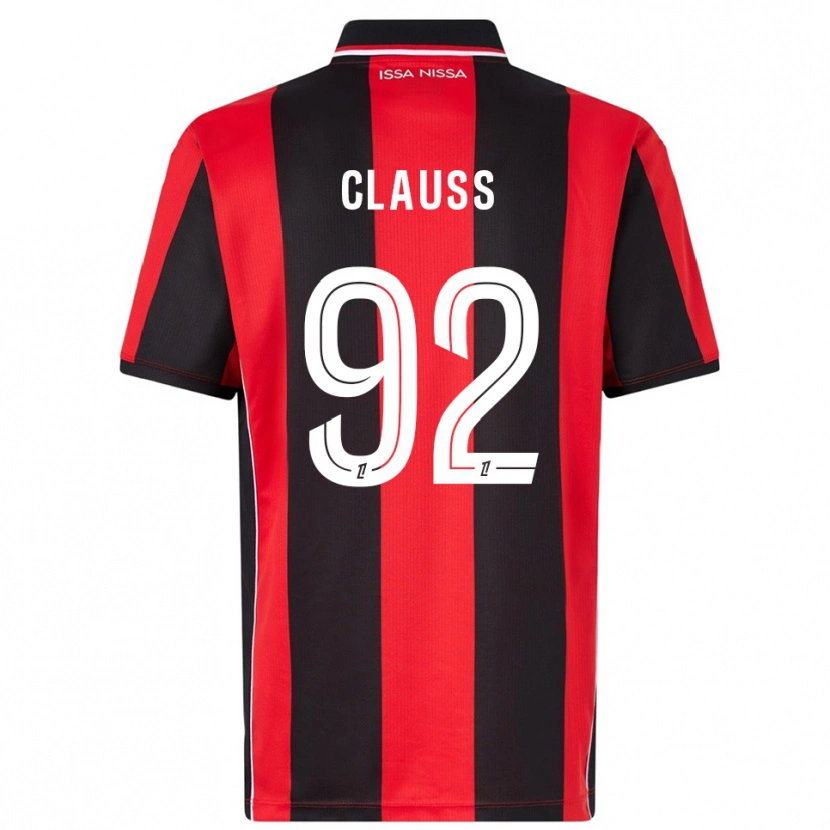 Danxen Women Jonathan Clauss #92 Red Black Home Jersey 2025/26 T-Shirt