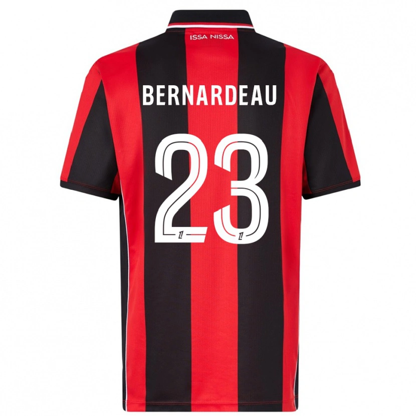 Danxen Women Gabin Bernardeau #23 Red Black Home Jersey 2025/26 T-Shirt