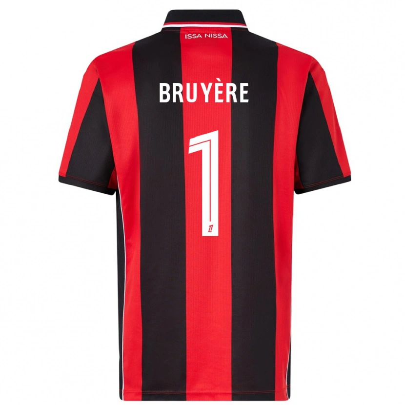 Danxen Women Théo Bruyère #1 Red Black Home Jersey 2025/26 T-Shirt