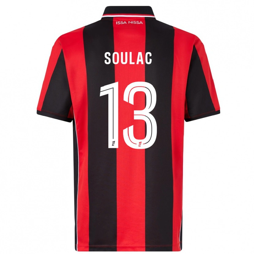 Danxen Women Anastasia Soulac #13 Red Black Home Jersey 2025/26 T-Shirt