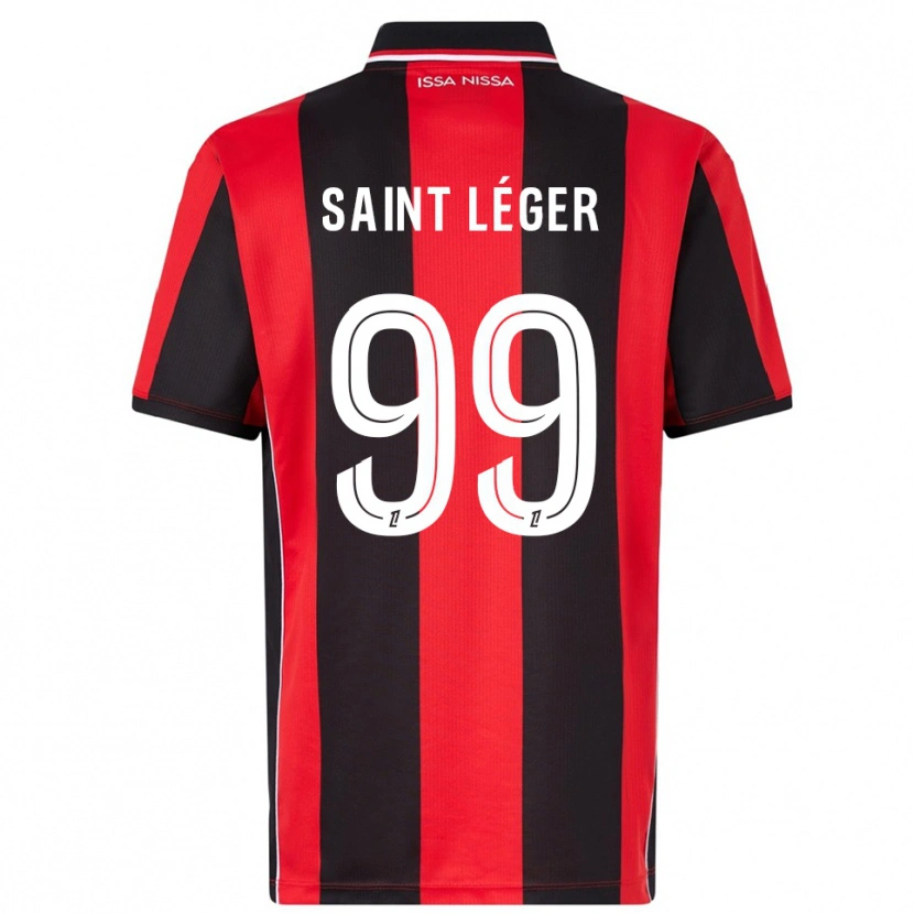 Danxen Women Maureen Saint Léger #99 Red Black Home Jersey 2025/26 T-Shirt