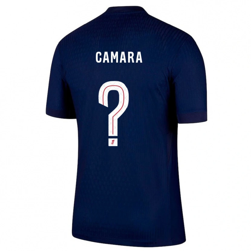Danxen Women Oumar Camara #0 Navy Red Home Jersey 2025/26 T-Shirt