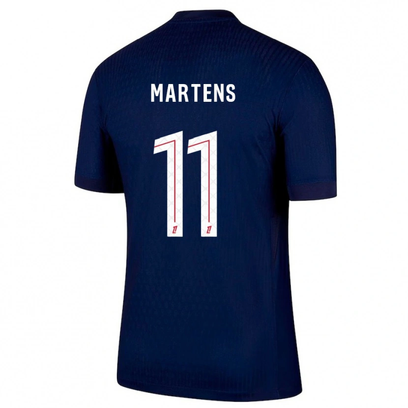 Danxen Women Lieke Martens #11 Navy Red Home Jersey 2025/26 T-Shirt