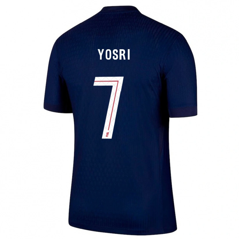 Danxen Women Bouzid Yosri #7 Navy Red Home Jersey 2025/26 T-Shirt
