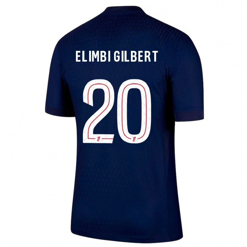 Danxen Women Tara Elimbi Gilbert #20 Navy Red Home Jersey 2025/26 T-Shirt