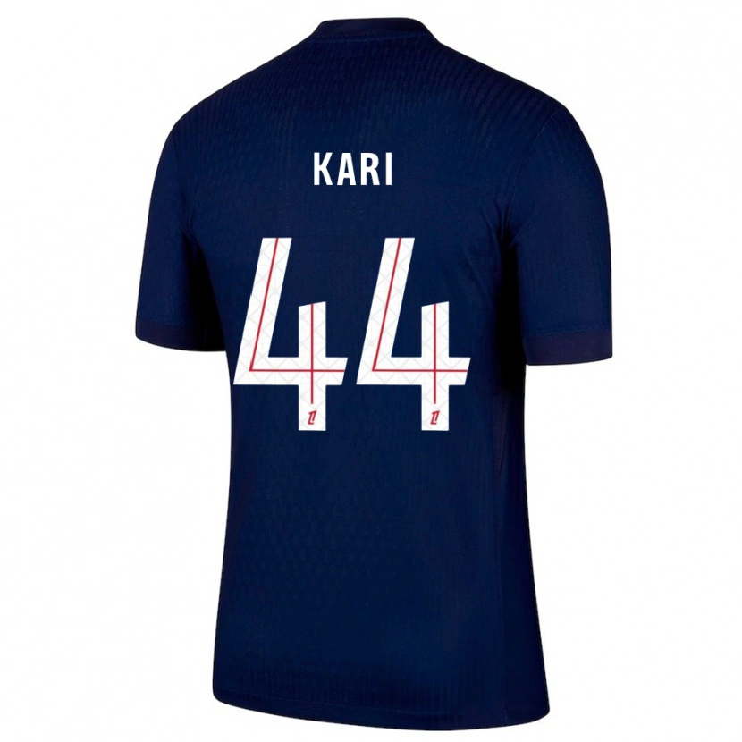Danxen Women Ayman Kari #44 Navy Red Home Jersey 2025/26 T-Shirt