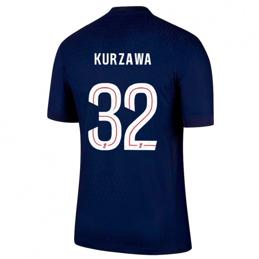 Danxen Women Layvin Kurzawa #32 Navy Red Home Jersey 2025/26 T-Shirt