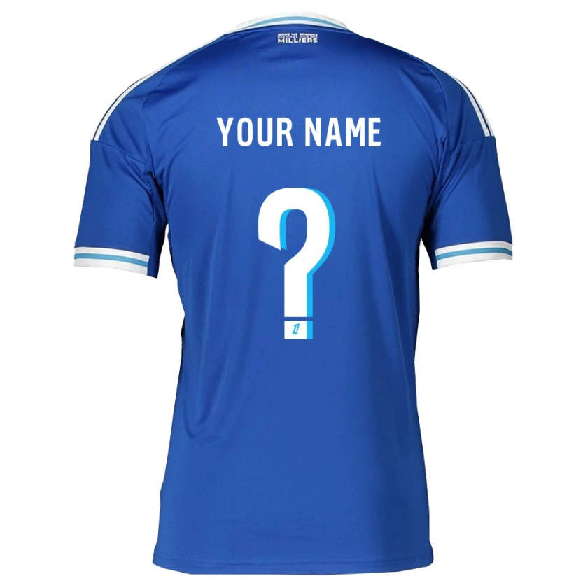 Danxen Women Your Name #0 Blue White Home Jersey 2025/26 T-Shirt