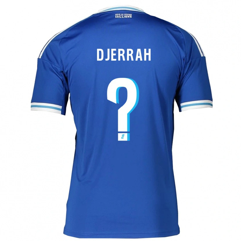 Danxen Women Karim Djerrah #0 Blue White Home Jersey 2025/26 T-Shirt