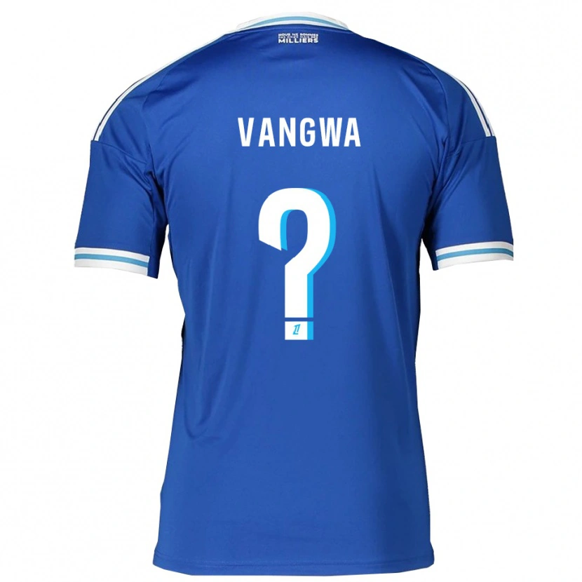 Danxen Women Jilva Vangwa #0 Blue White Home Jersey 2025/26 T-Shirt