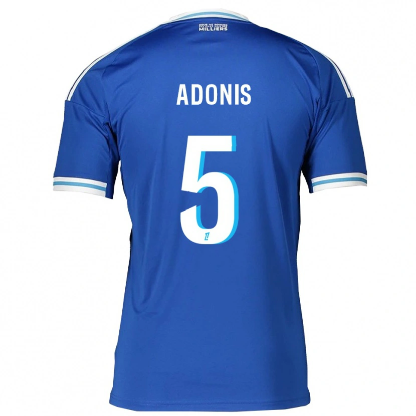 Danxen Women Erwan Adonis #5 Blue White Home Jersey 2025/26 T-Shirt