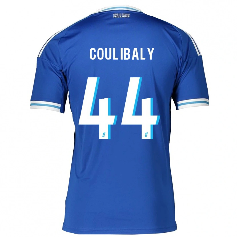 Danxen Women Soumaïla Coulibaly #44 Blue White Home Jersey 2025/26 T-Shirt