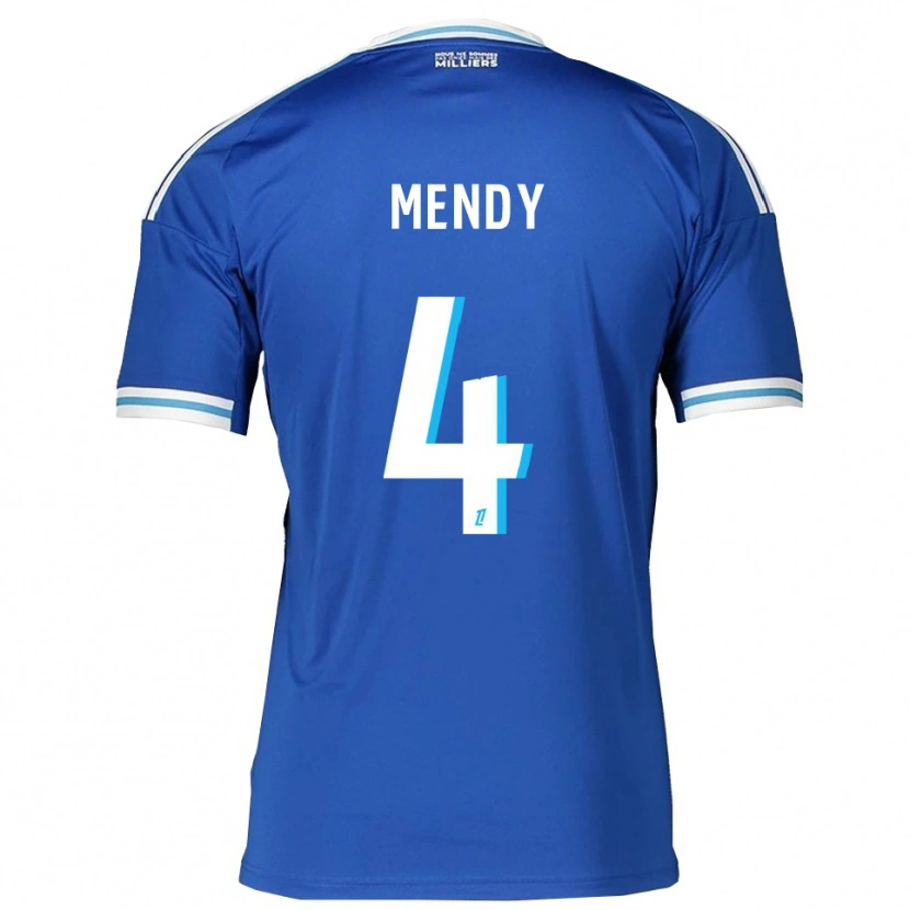 Danxen Women François Mendy #4 Blue White Home Jersey 2025/26 T-Shirt