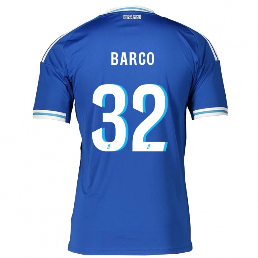 Danxen Women Valentín Barco #32 Blue White Home Jersey 2025/26 T-Shirt