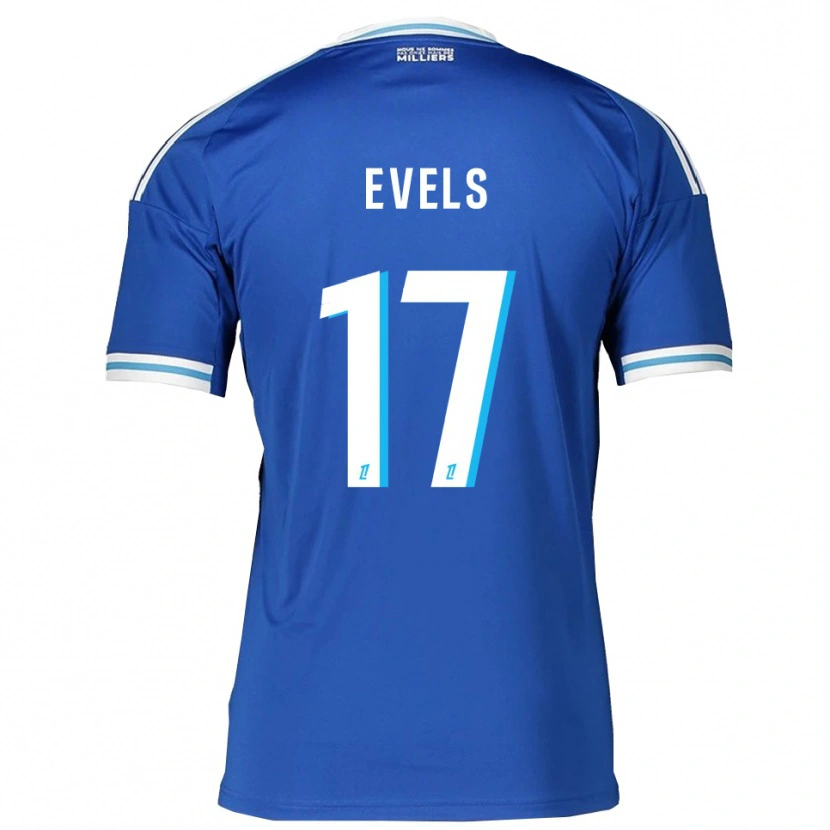 Danxen Women Emily Evels #17 Blue White Home Jersey 2025/26 T-Shirt