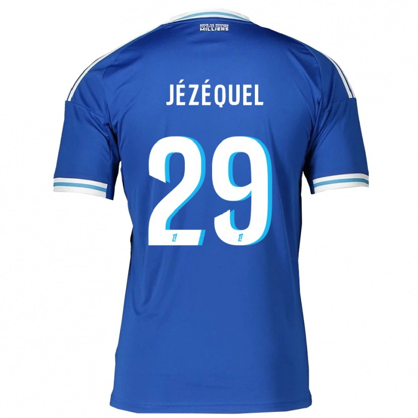 Danxen Women Emmy Jézéquel #29 Blue White Home Jersey 2025/26 T-Shirt