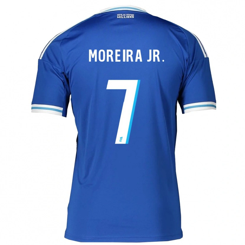 Danxen Women Diego Moreira #7 Blue White Home Jersey 2025/26 T-Shirt