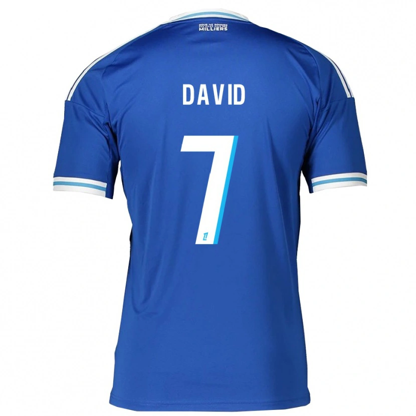 Danxen Women David Kaiki #7 Blue White Home Jersey 2025/26 T-Shirt