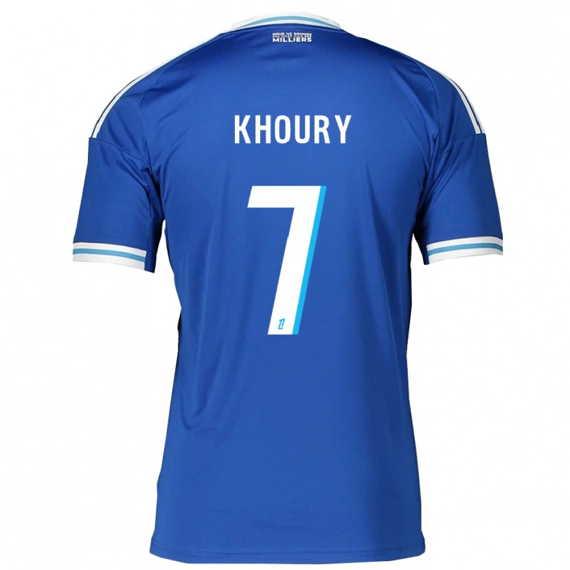 Danxen Women Pilar Khoury #7 Blue White Home Jersey 2025/26 T-Shirt
