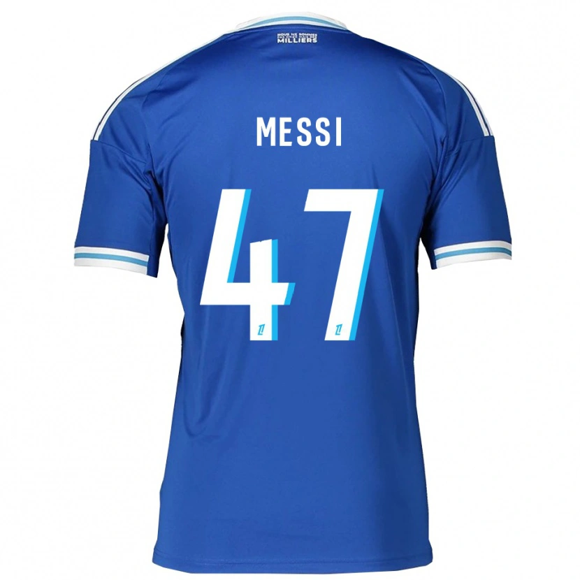 Danxen Women Rayane Messi #47 Blue White Home Jersey 2025/26 T-Shirt