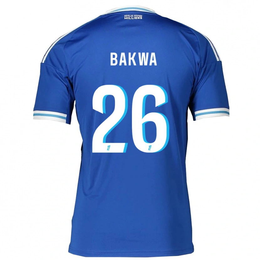 Danxen Women Dilane Bakwa #26 Blue White Home Jersey 2025/26 T-Shirt