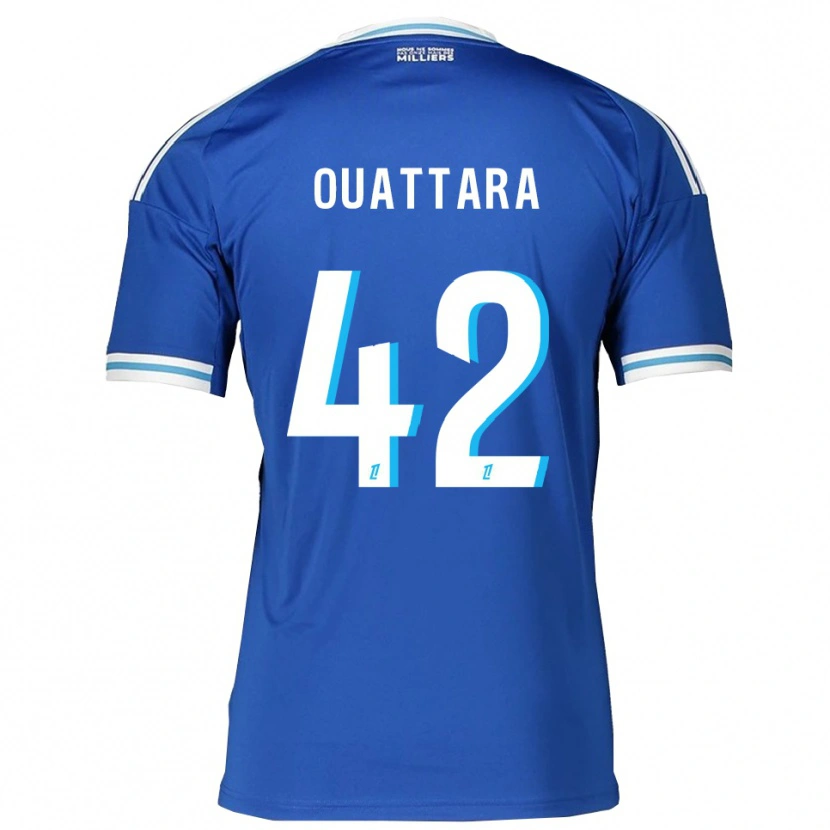 Danxen Women Abdoul Ouattara #42 Blue White Home Jersey 2025/26 T-Shirt