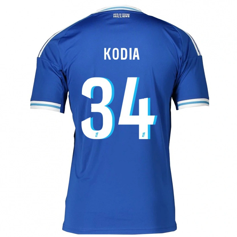 Danxen Women Ghianny Kodia #34 Blue White Home Jersey 2025/26 T-Shirt