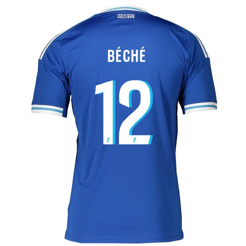 Danxen Women Amandine Béché #12 Blue White Home Jersey 2025/26 T-Shirt