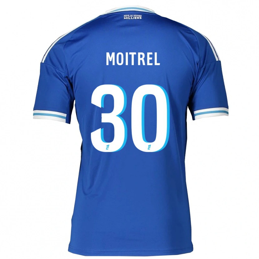 Danxen Women Pauline Moitrel #30 Blue White Home Jersey 2025/26 T-Shirt