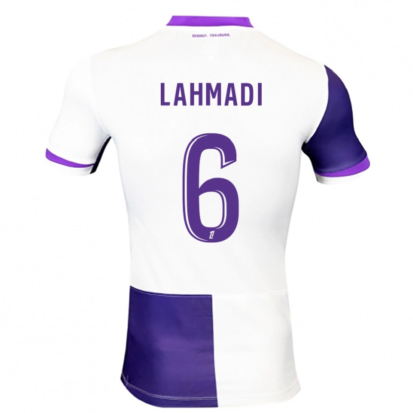 Danxen Women Noah Lahmadi #6 Purple White Home Jersey 2025/26 T-Shirt