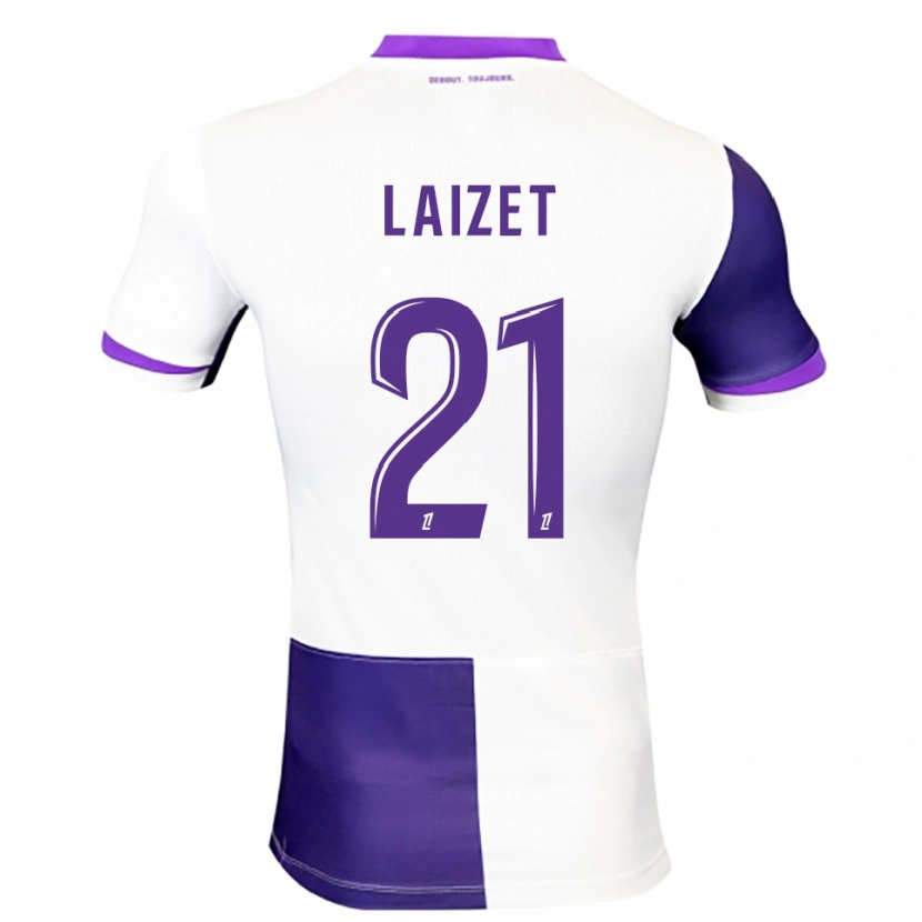 Danxen Women Emma Laizet #21 Purple White Home Jersey 2025/26 T-Shirt