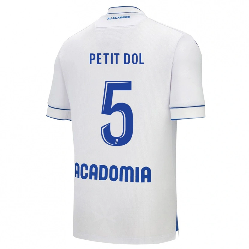 Danxen Women Alvin Petit Dol #5 White Blue Home Jersey 2025/26 T-Shirt