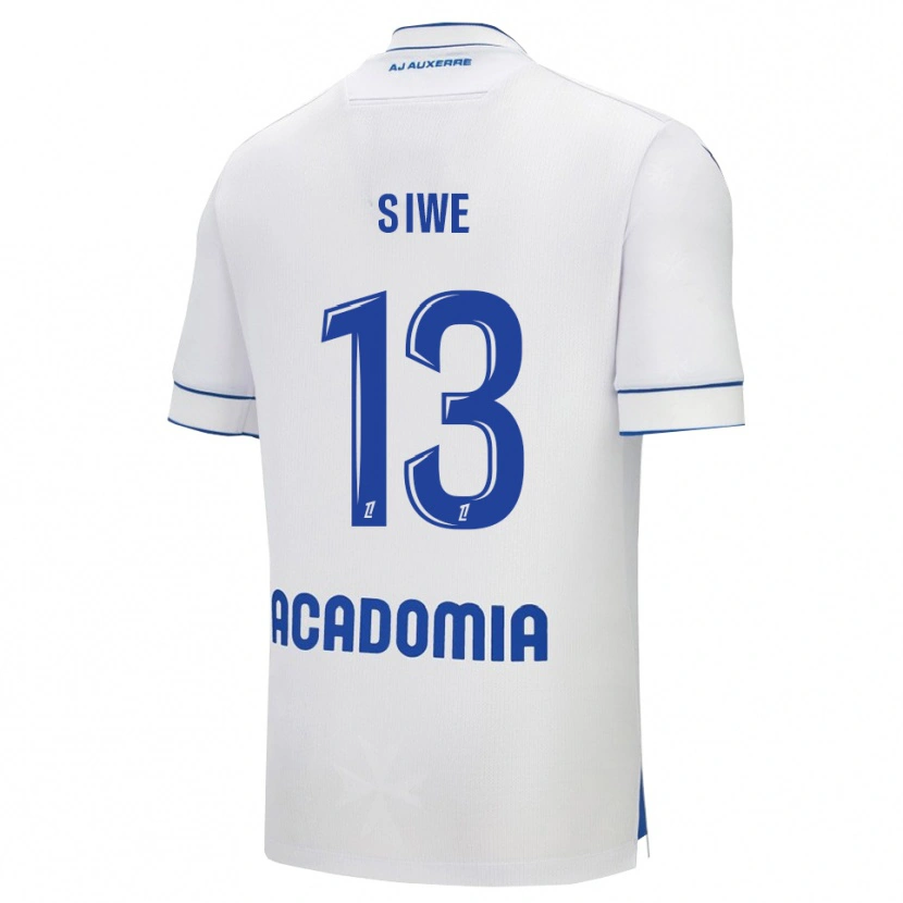 Danxen Women Telli Siwe #13 White Blue Home Jersey 2025/26 T-Shirt